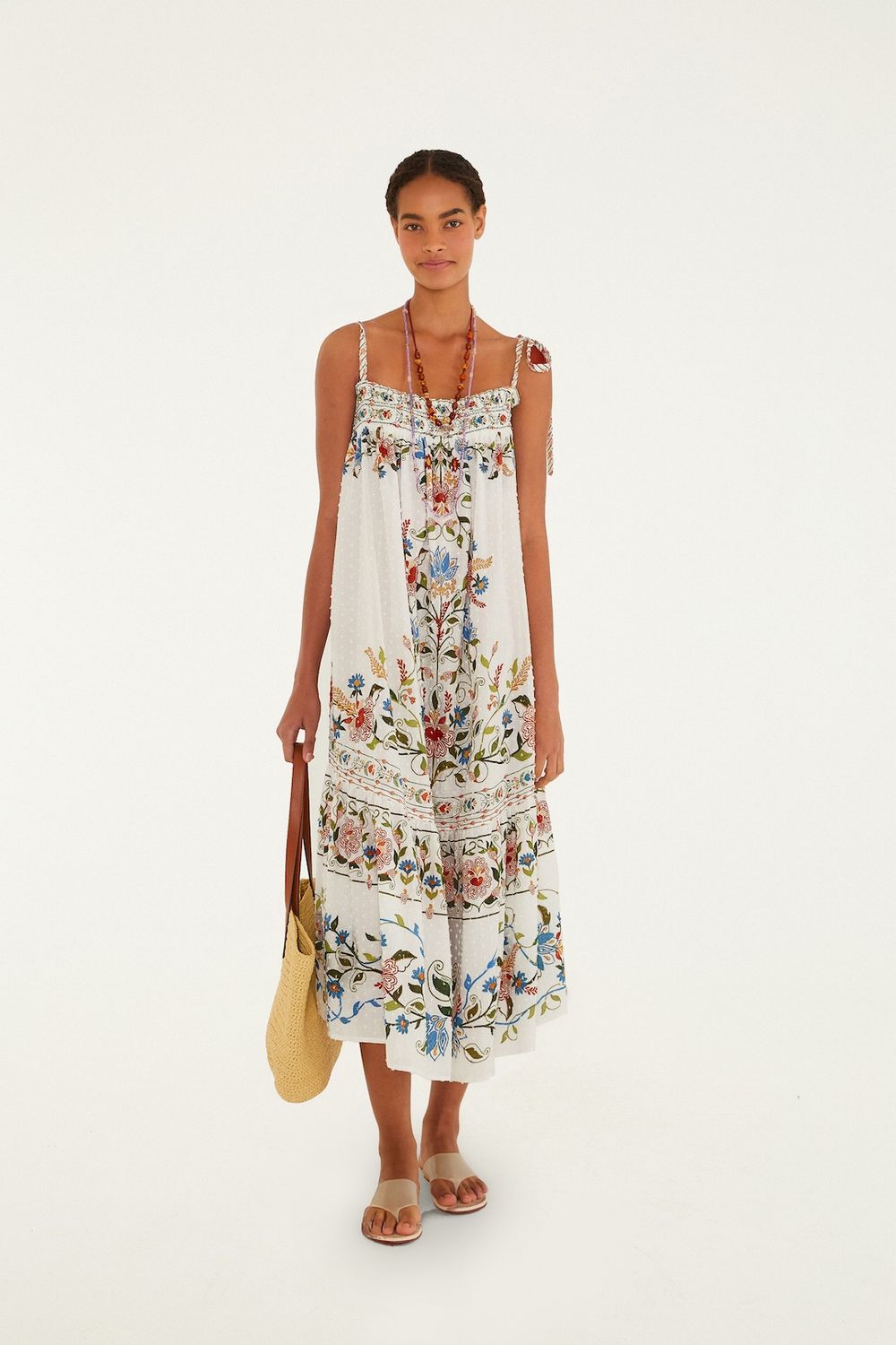 farm rio garden maxi dress Farm Rio Women's Fruit Garden Maxi Dress - Fruit Garden