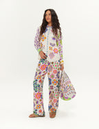 ME369 Bailey Track Pants Markers Fabric