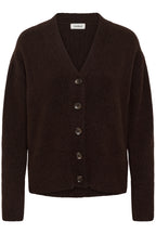 Soaked in Luxury SLBEAN Chocolate Brown Cardigan
