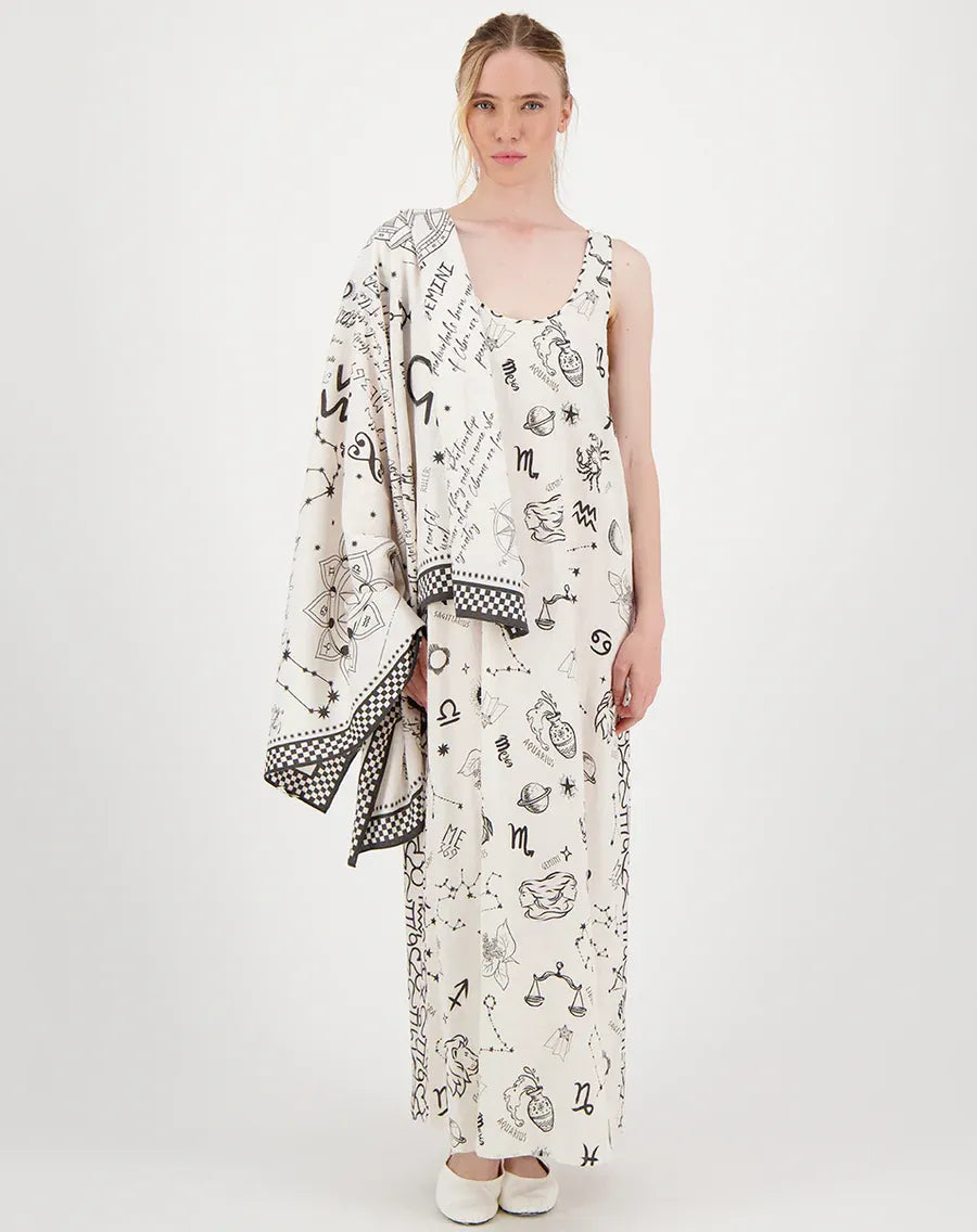 Me369 Alison Sleeveless Dress zodiac