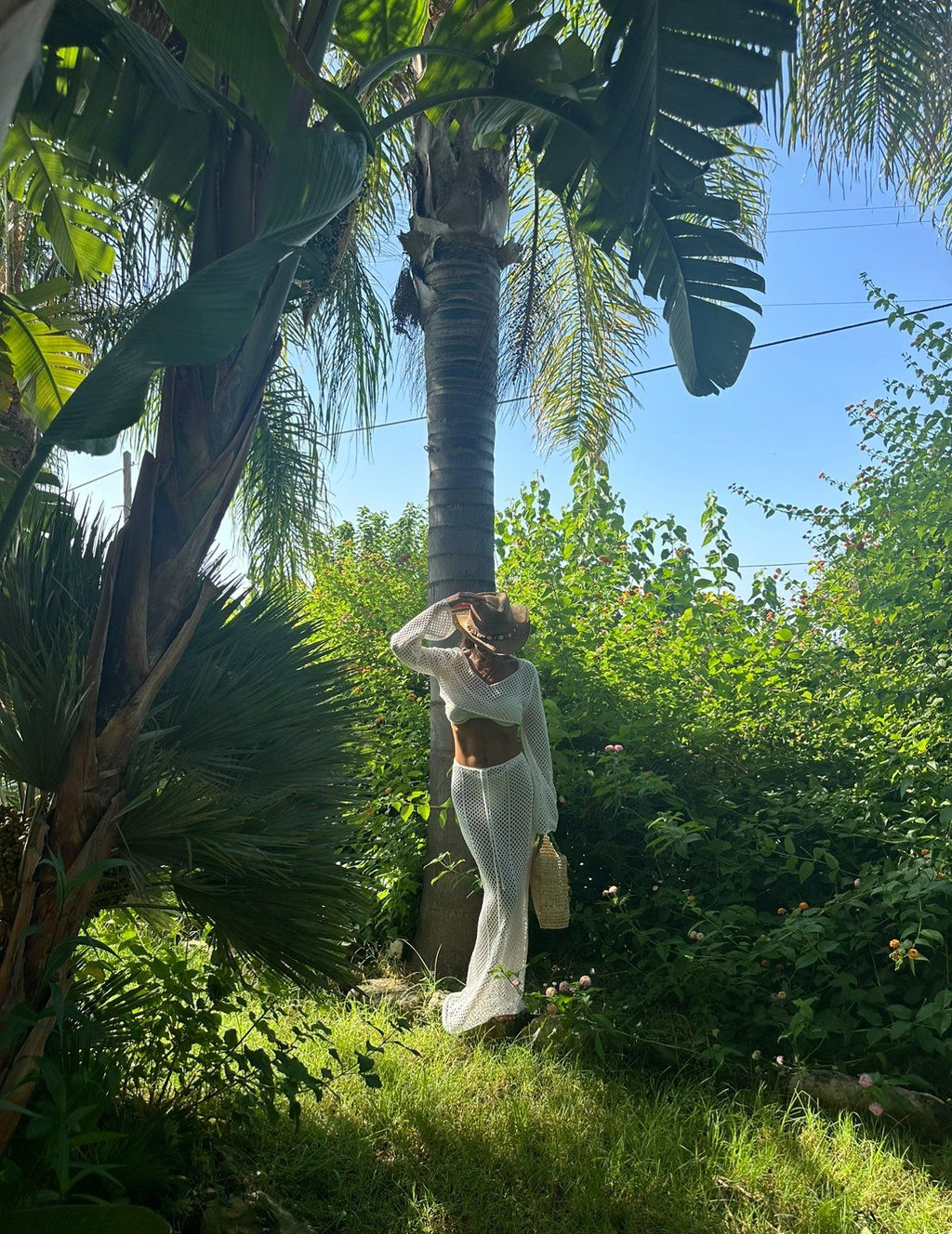 Christo White Knit Co Ord