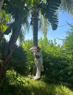 Christo White Knit Co Ord