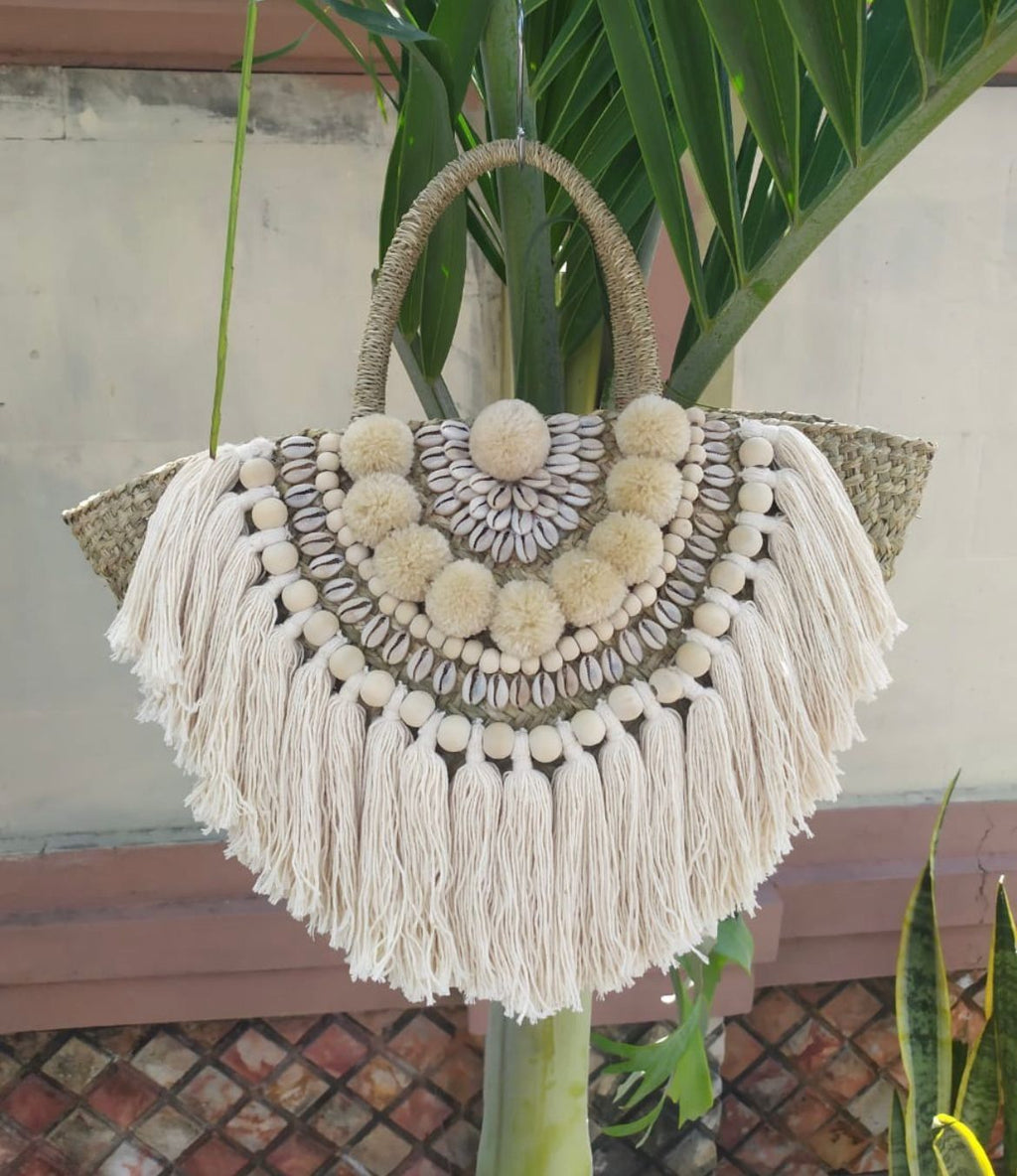 Boho Beach Basket