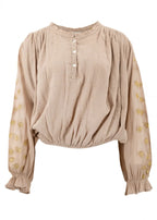 Danza Blouse Light Taupe