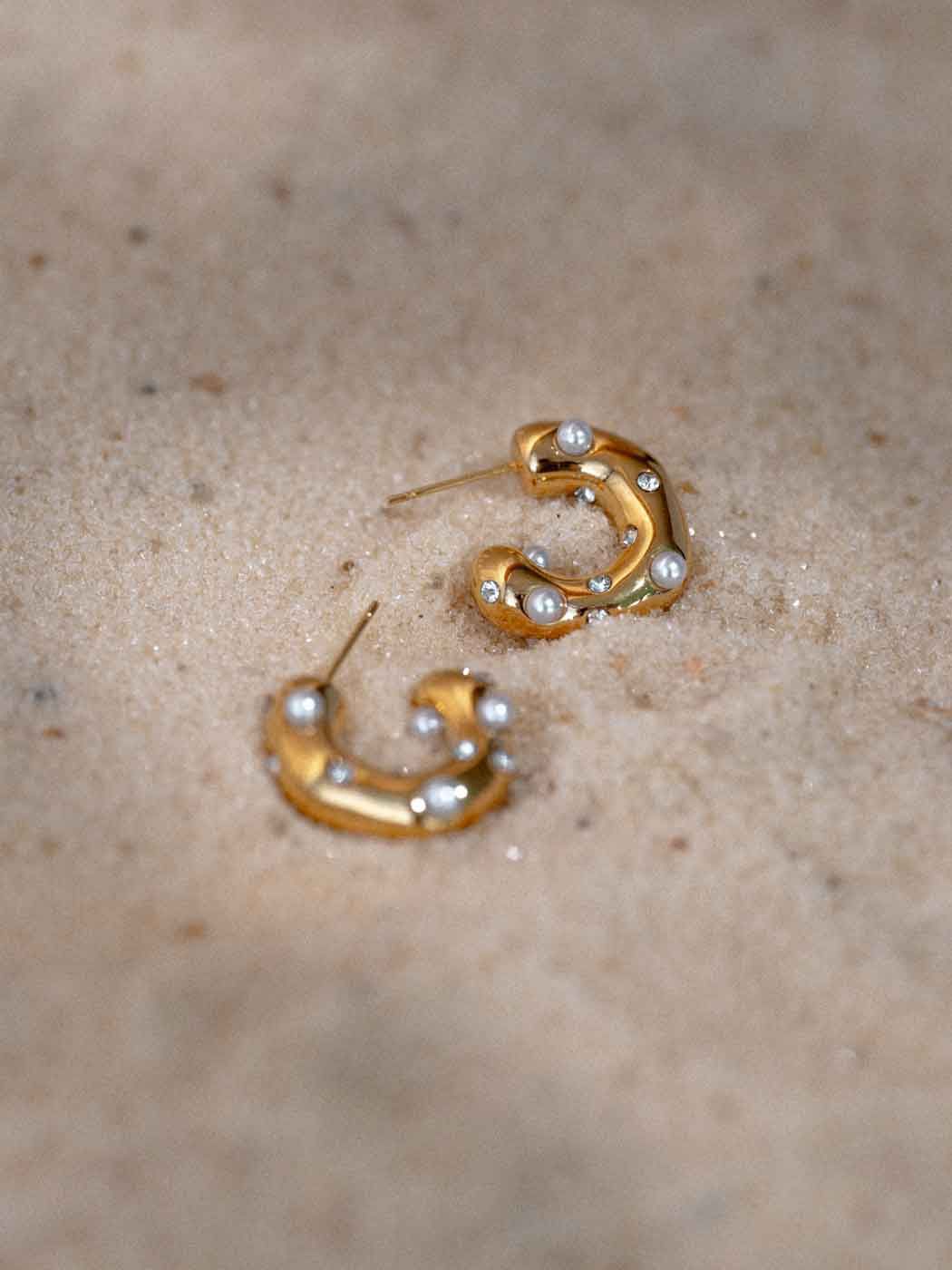 Dune Hoop Earrings
