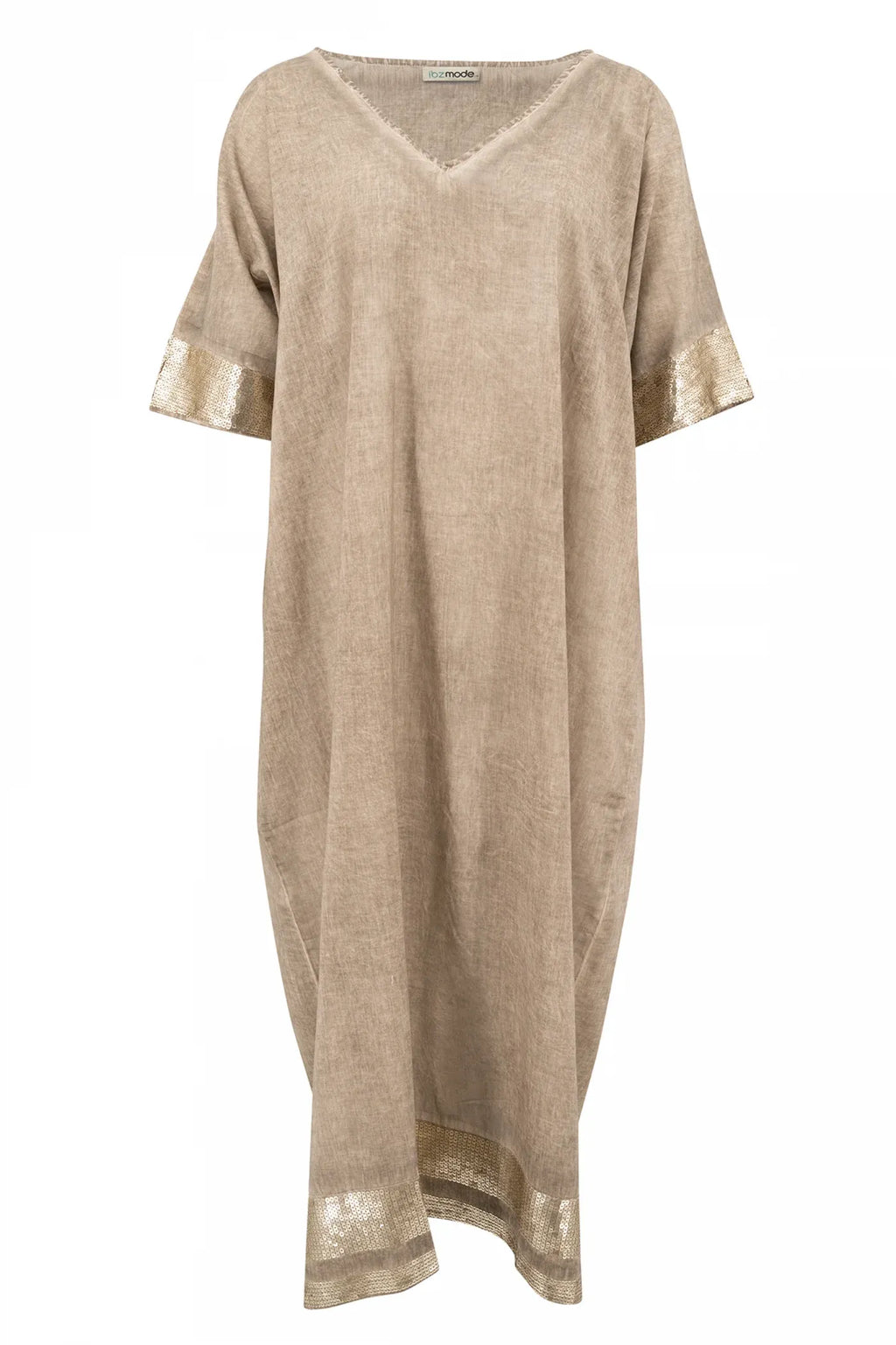Kaftan Jada Taupe long