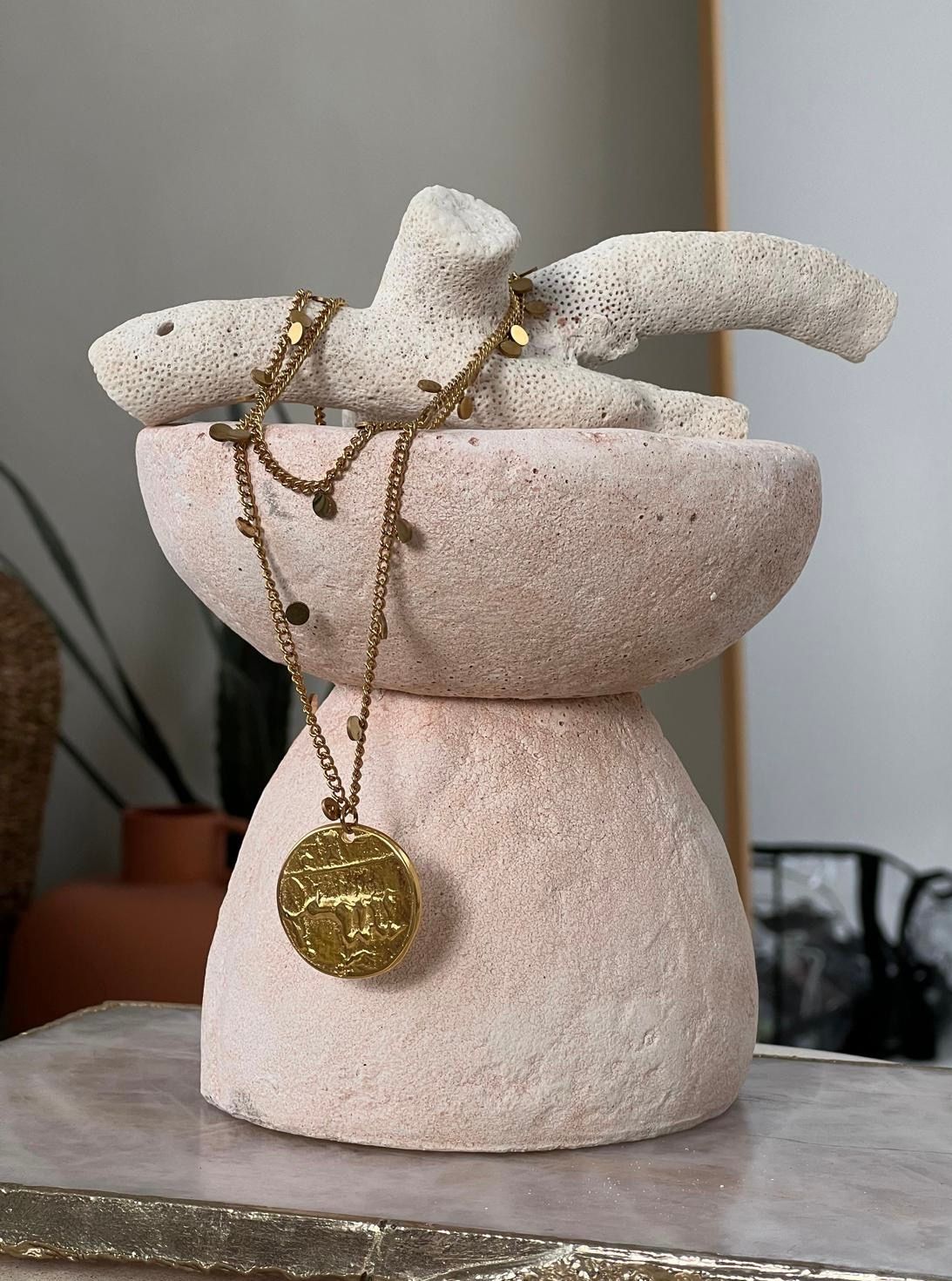 Gold Coin Necklace