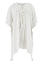 Lia white short kaftan