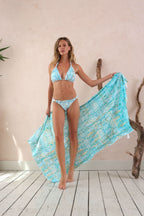 Fiji Bikini bottoms Aqua Pebble