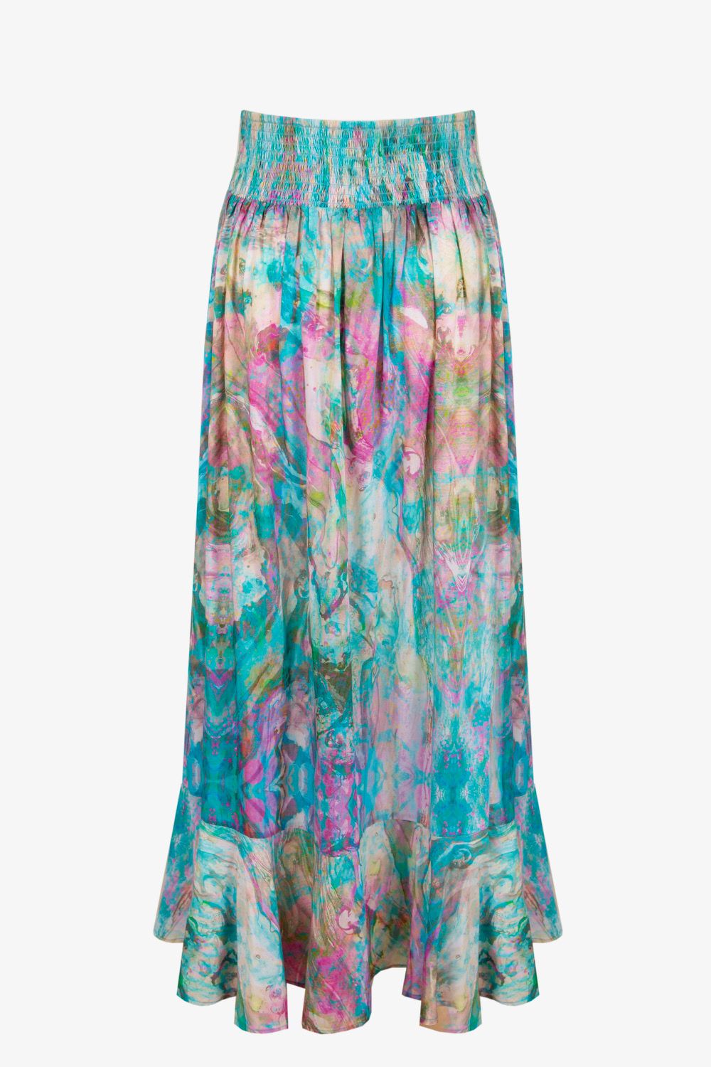 Fiji Gypsy Skirt Liquid Rainbow