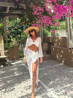 Inca White Knit Co Ord