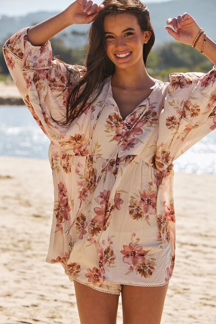 Love Story Print Bentley Playsuit
