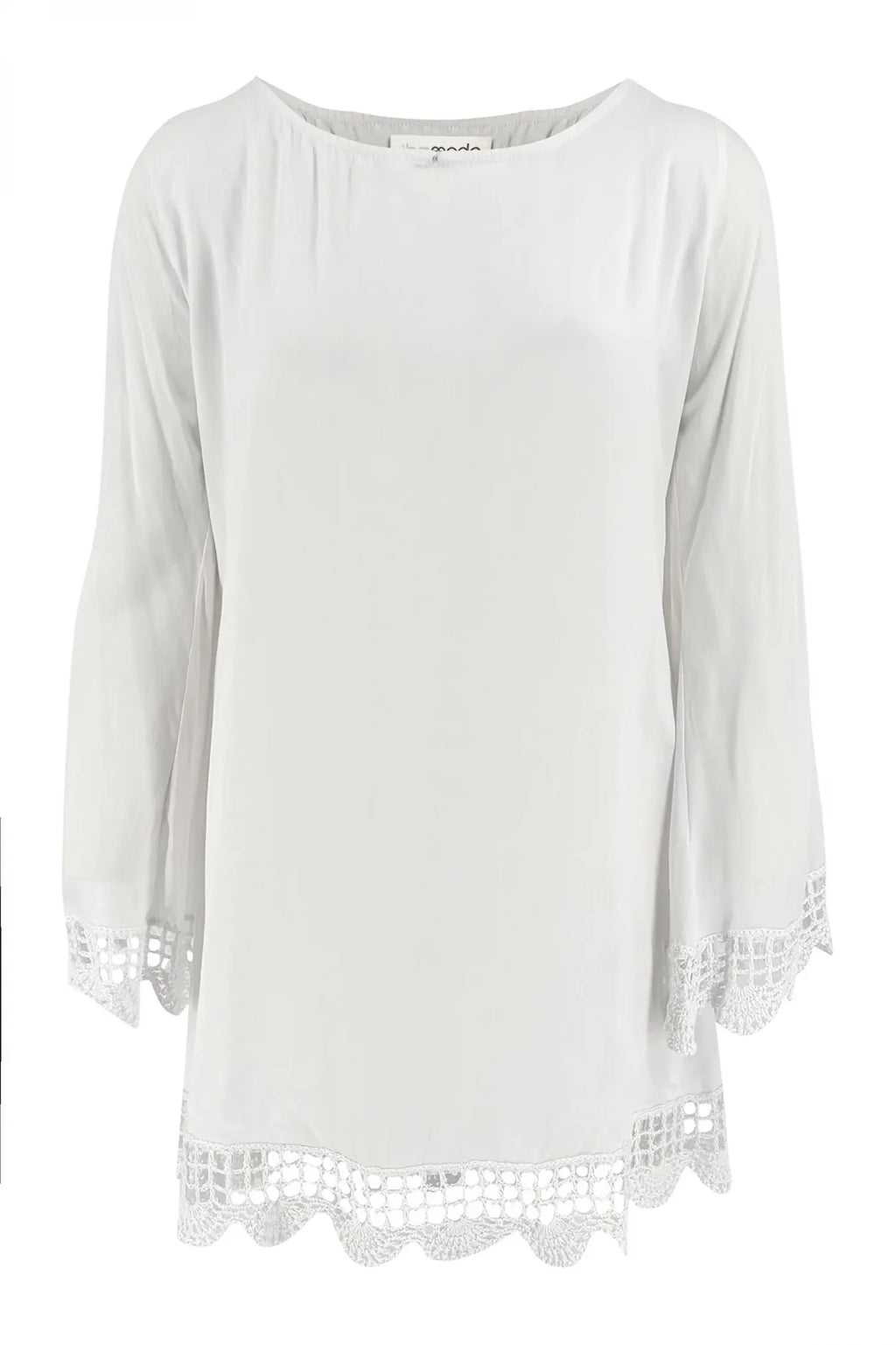 Lily Lace Dress White