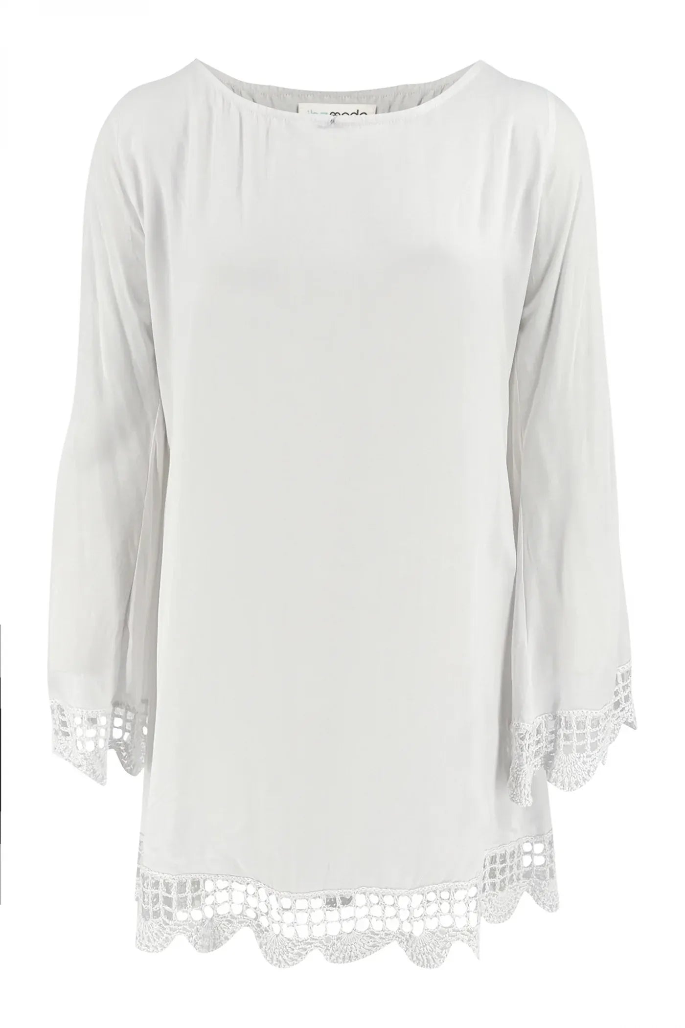 Lily Lace Dress White