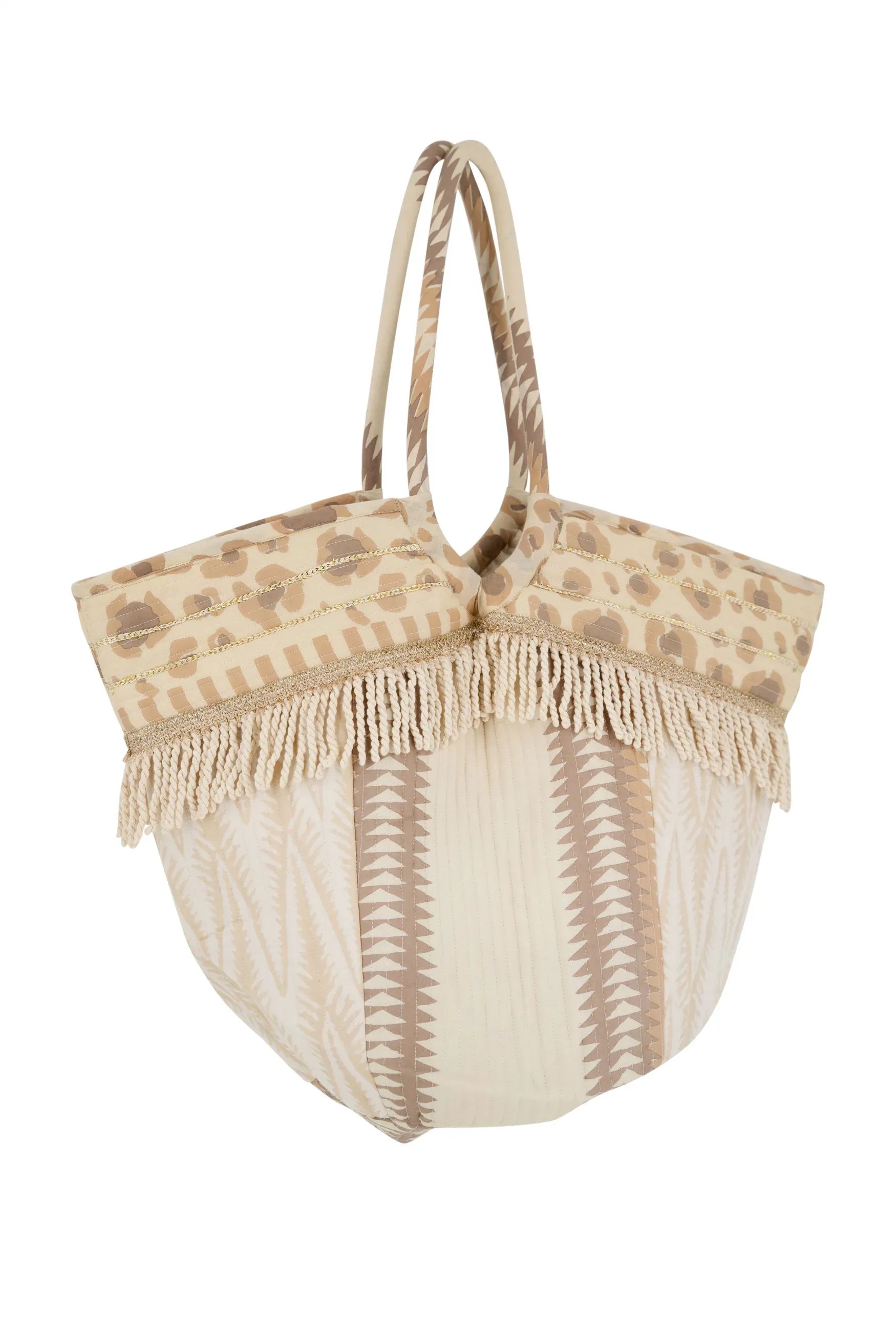 Impresion Leopard Beach Bag