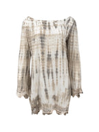 Lily Lace Tie Dye Dress