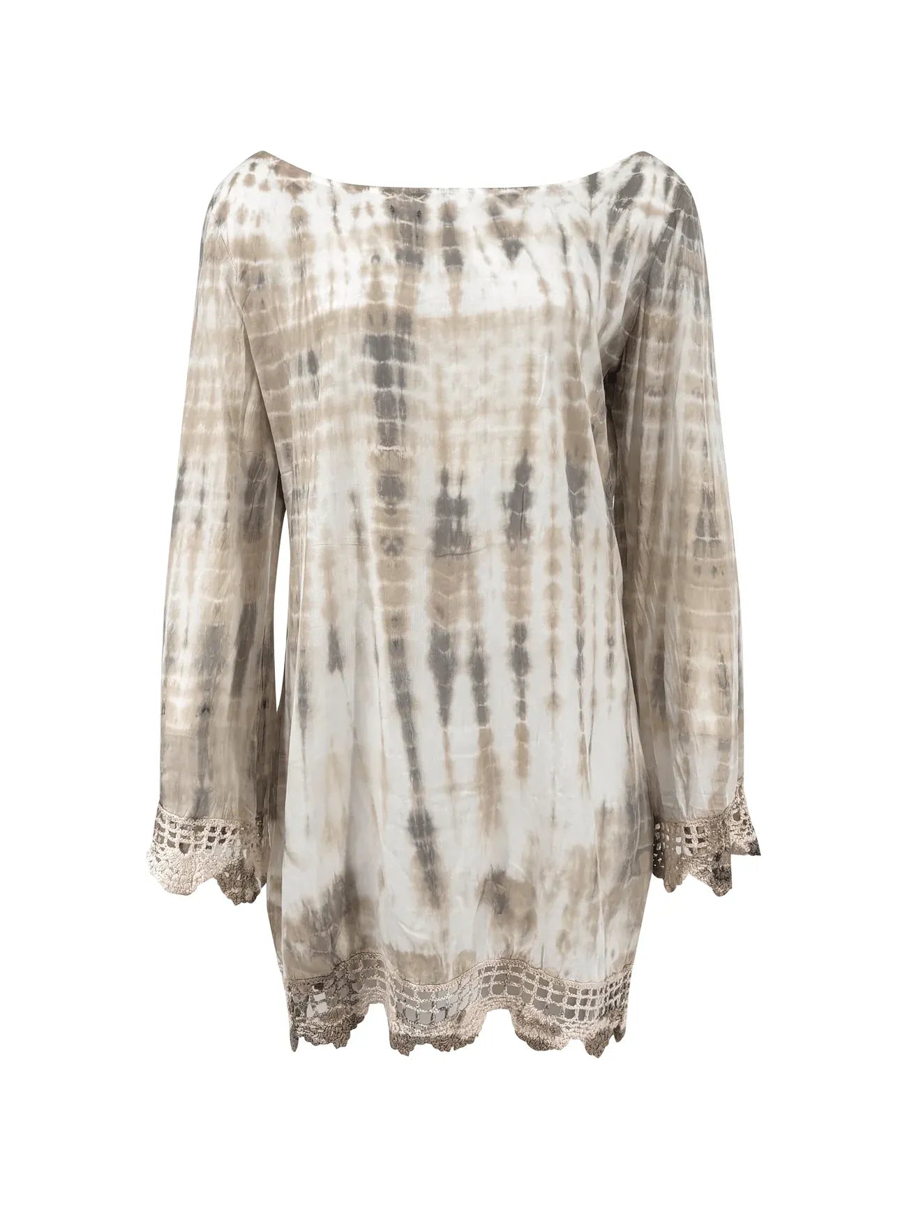 Lily Lace Tie Dye Dress