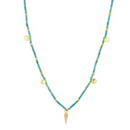 Marta Aqua Choker Necklace