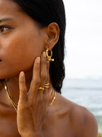 Margot T-Bar Hoops