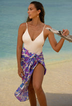 Orchid Paradise Cotton Sarong