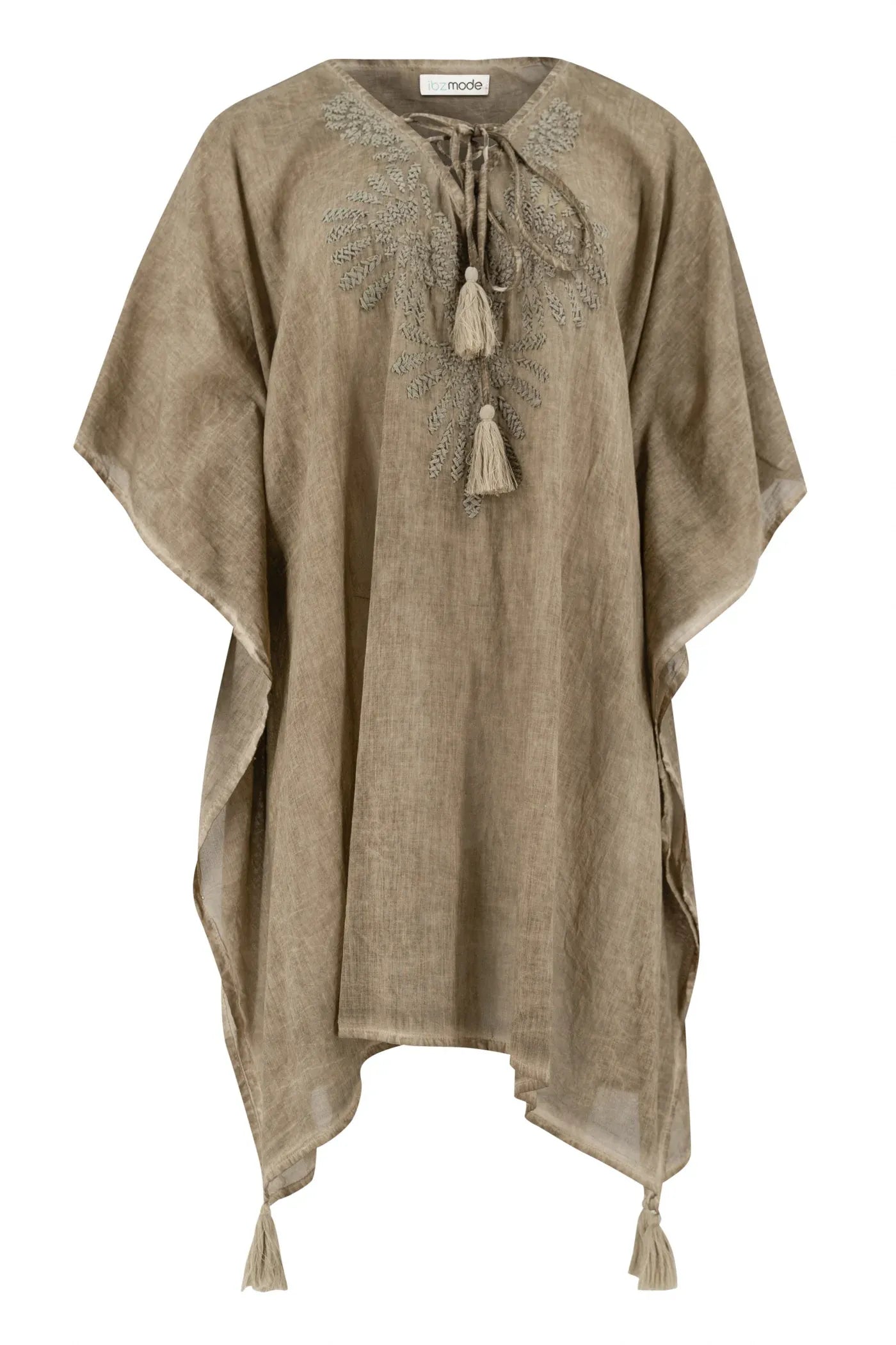Short Kaftan Lia Flo Taupe