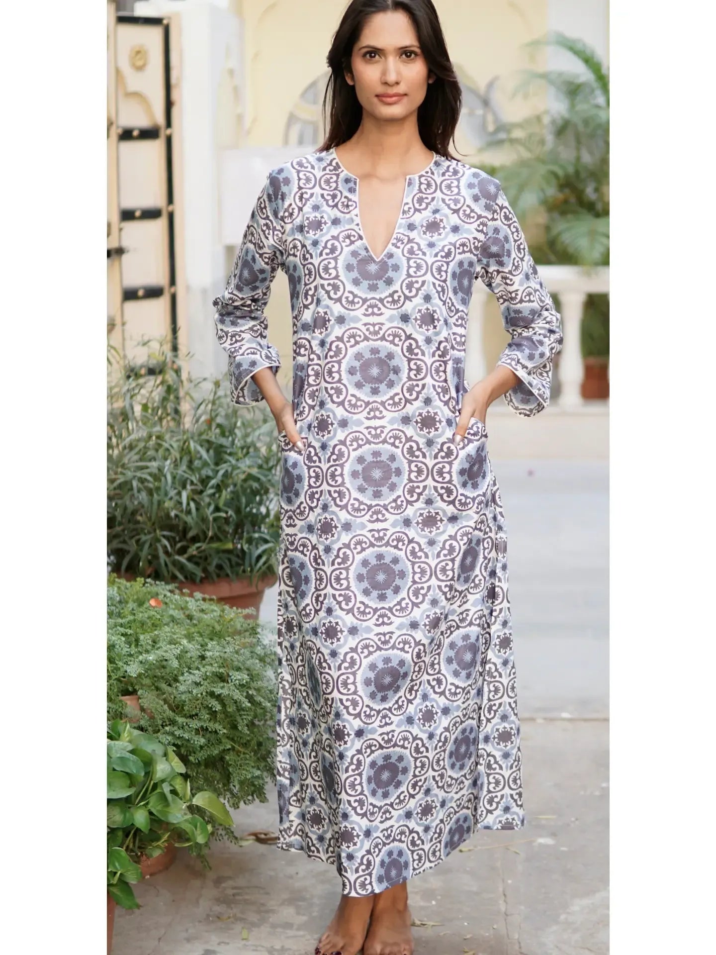 Rosina Kaftan Dress