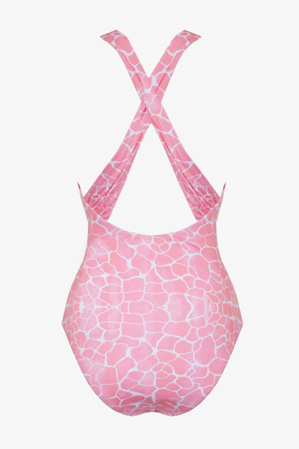 Santorini Cross Back Swimsuit Candy Pebbles