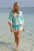 Sejla Dress Aqua Miss June