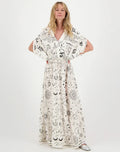 Rose Kaftan Dress Zodiac