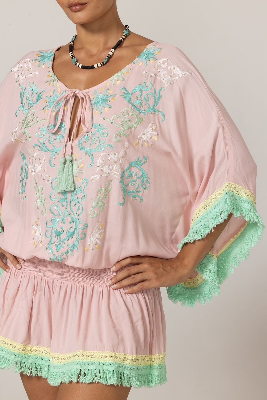 Sejla Dress Pink Miss June Paris