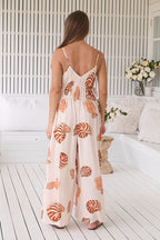 Shell Print Morgan Jumpsuit
