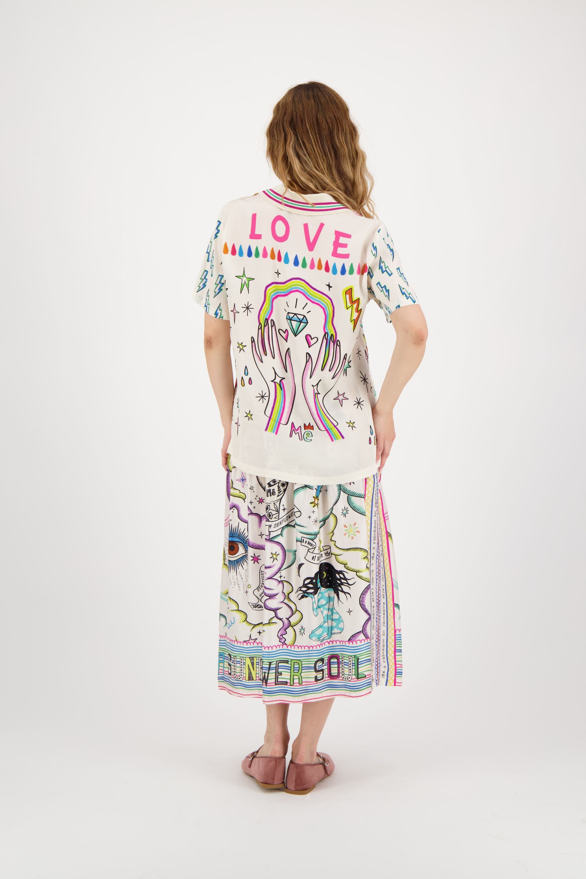 Vanessa Midi Skirt Enlightenment