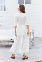 Jaase Sol Embroidered Maxi Dress