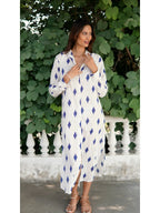 Palm Print Kimono