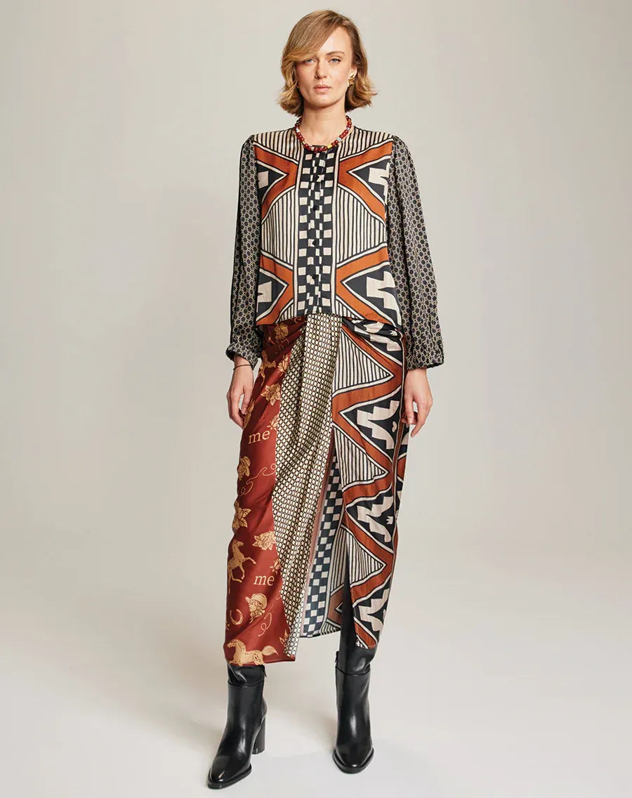 Luna Rodeo Tie Skirt