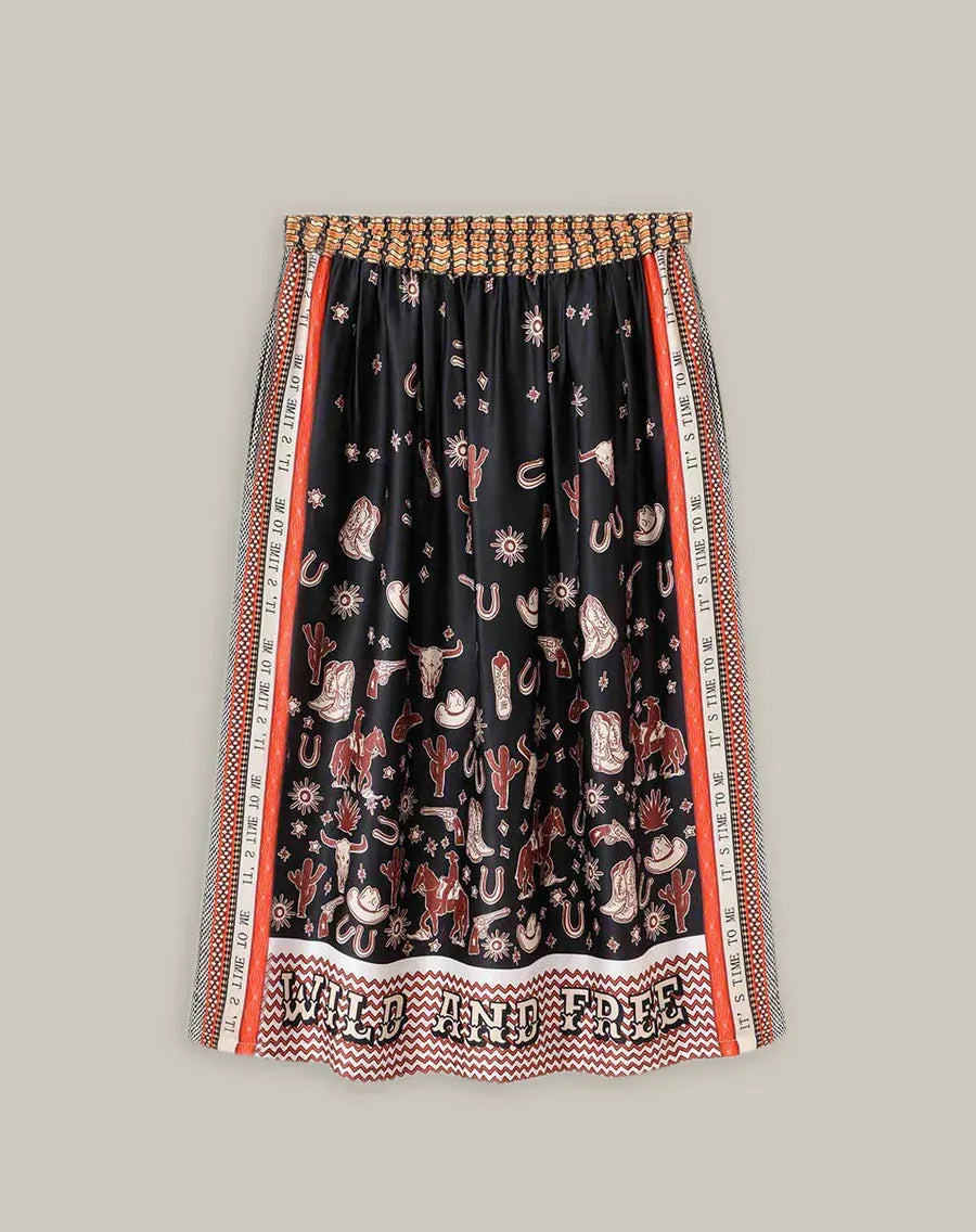 Vanessa Midi Skirt Rodeo