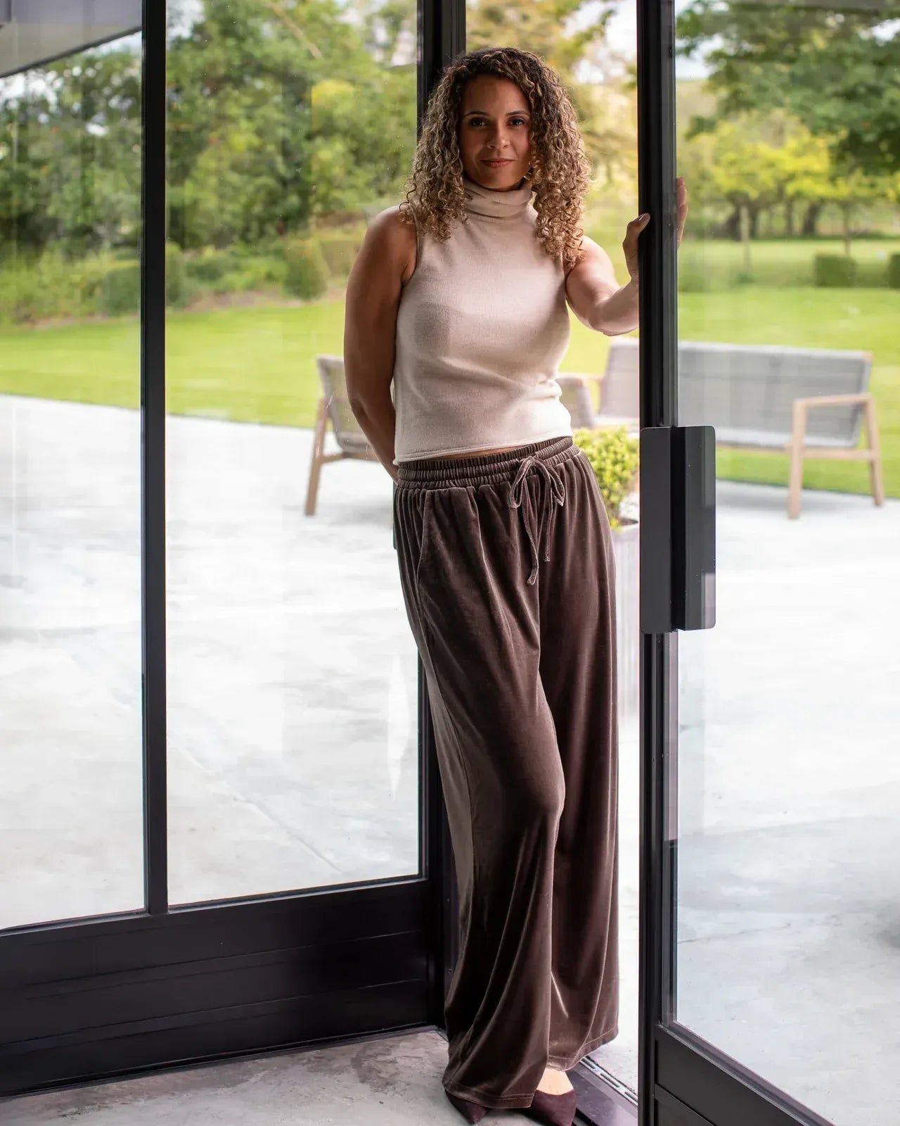 Tabby Velvet Trousers