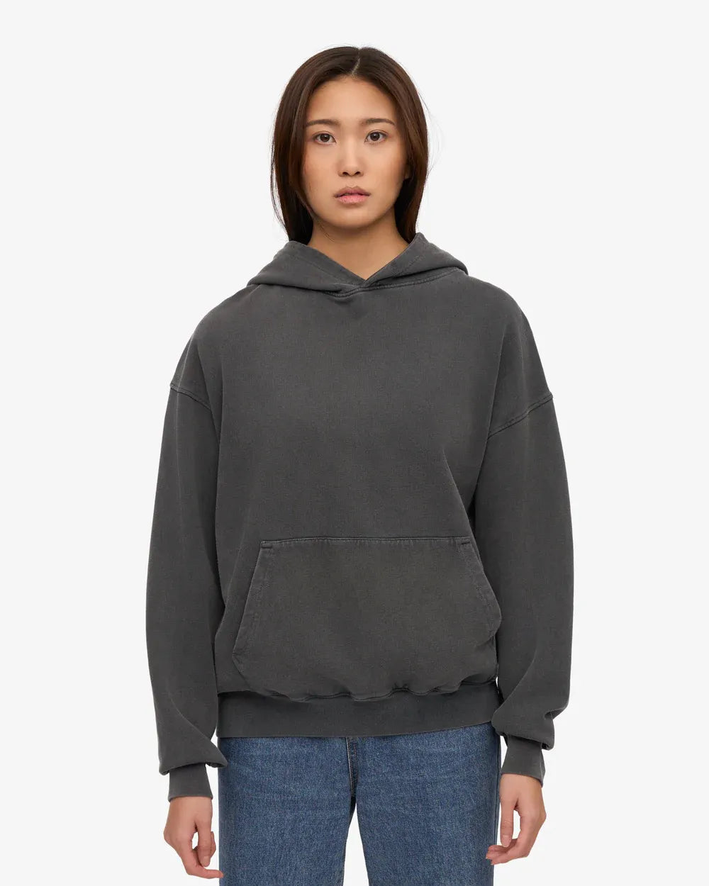 Colorful Standard Classic Organic Hoodie Faded Black