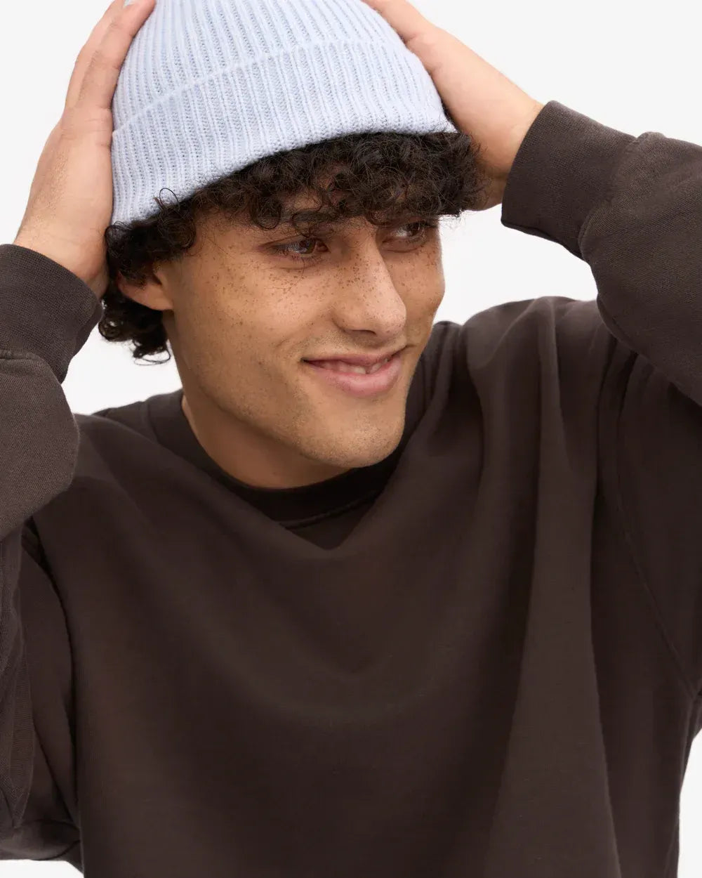 Colorful Standard Merino Wool Beanie Polar Blue