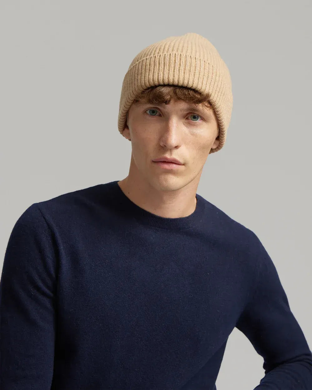 Colorful Standard Merino Wool Beanie Honey Beige