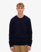 Colorful Standard Classic Merino Wool Crew Navy Blue
