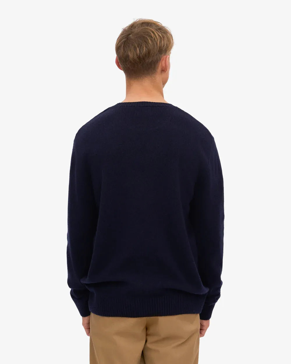 Colorful Standard Classic Merino Wool Crew Navy Blue