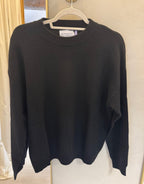 Les Tricots De Lea Black Cashmere Jumper