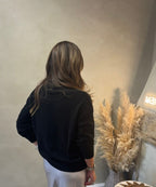 Les Tricots De Lea Black Cashmere Jumper