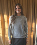 Les Tricots De Lea Grey Cashmere Jumper