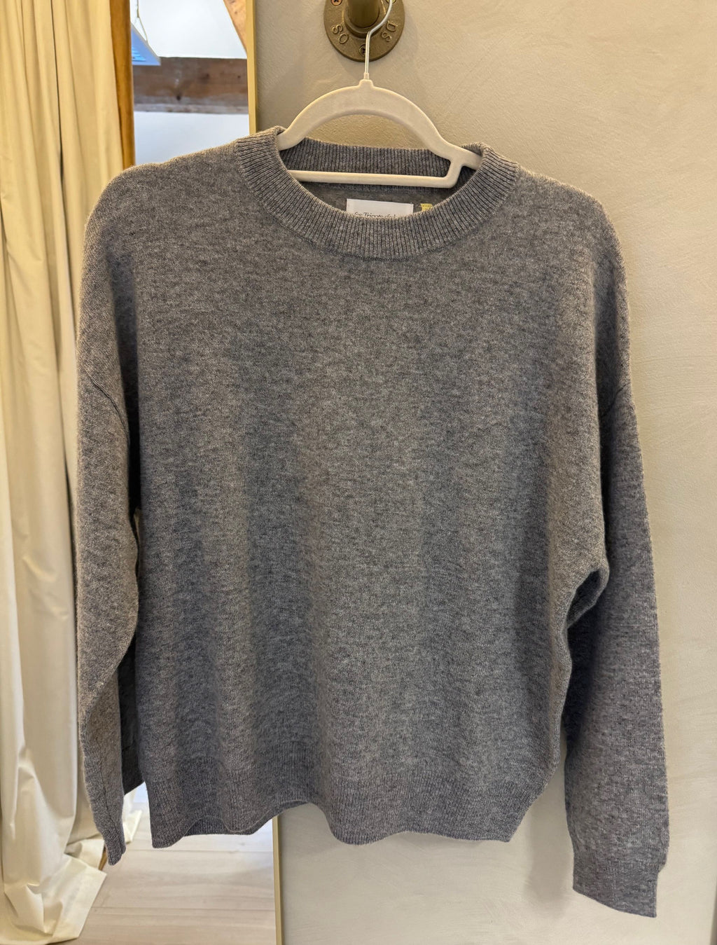 Les Tricots De Lea Grey Cashmere Jumper