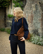 Soho Slouch Suede bag Tan