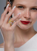 Starfish design ring