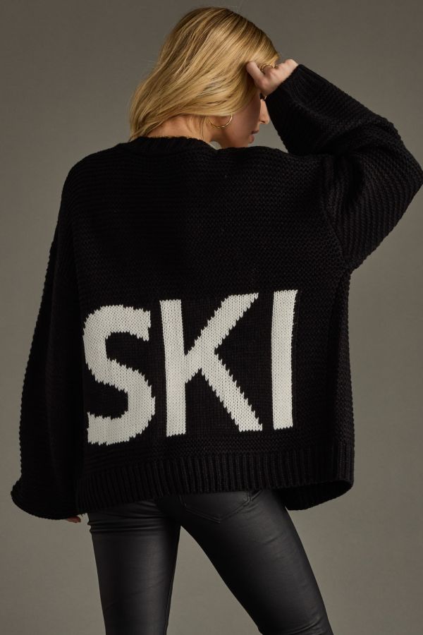 Black Ski Knit Jumper