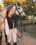 Felicity Faux Fur Gilet Cappucino